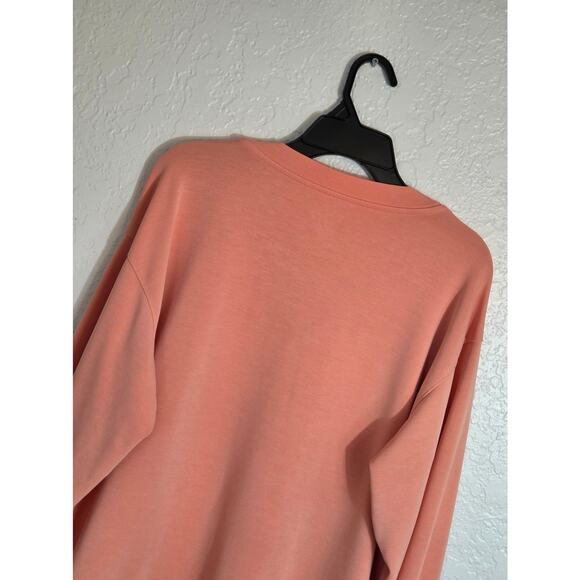 Athleta Willow V-Neck Sweatshirt Women's Large Long‎ Sleeve Pullover Soft Cozy - Picture 7 of 8